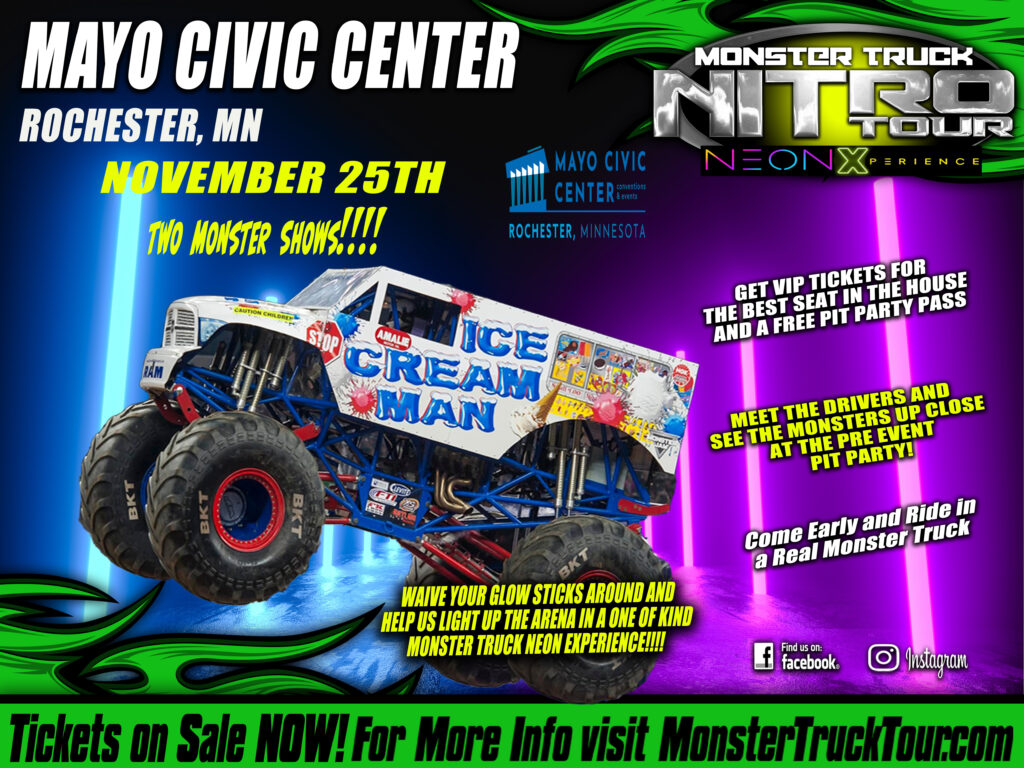 Monster Truck Nitro Tour - Brainerd, MN - Minnesota Parent